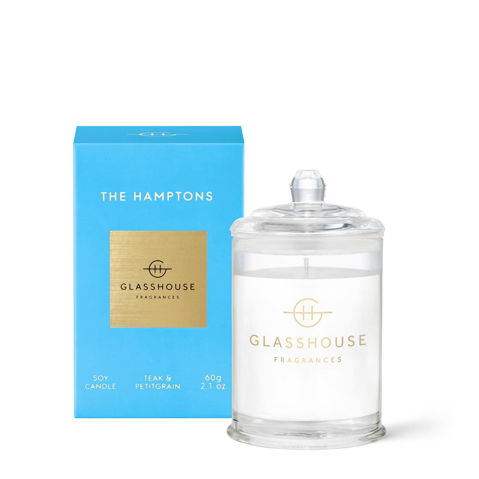 Glasshouse Fragrances The Hamptons Soy Candle 60g